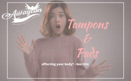 Tampons and pads