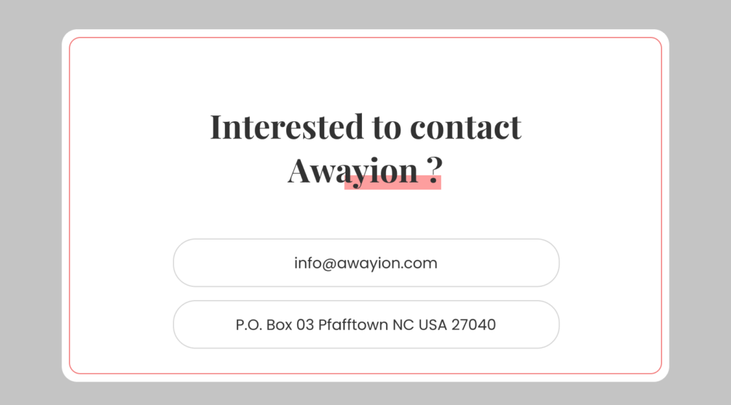 Contact Awayion